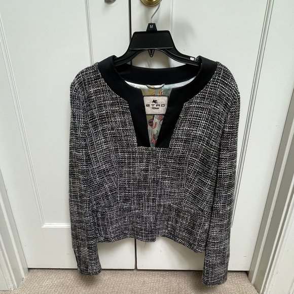Fantastic ETRO Milano Houndstooth Jacket